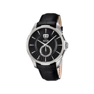 JAGUAR J682/3 muški sat Acamar Classic Elegant Black Kožni Kaiš 44mm Sapphire Glass Swiss Made