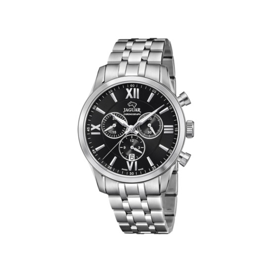 JAGUAR J963/4 muški sat Acamar Chronograph Collection Black Dial 41mm Sapphire 10ATM Swiss Made