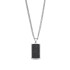 Lotus LS2275-1/1 muška ogrlica Style Silver Stainless Steel Black Detail