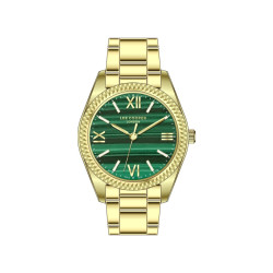 Lee Cooper London LC07459.170 ženski sat Gold Tone Stainless Steel Malachite Green Dial 32mm