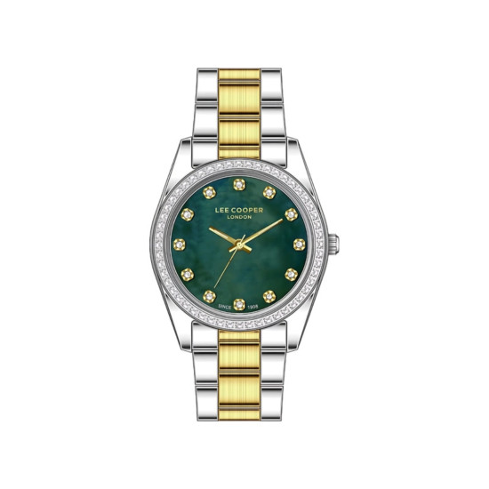 Lee Cooper London LC07478.270 ženski sat Classic Emerald Green Two Tone 33mm