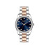 Lee Cooper London LC07478.590 ženski sat Two Tone Rose Gold Silver Stainless Steel Blue Dial 33mm