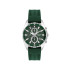 Lee Cooper London LC07527.377 muški sat Classic Line Multifunkcionalni Elegant Silicone Forest Green Dial 44mm