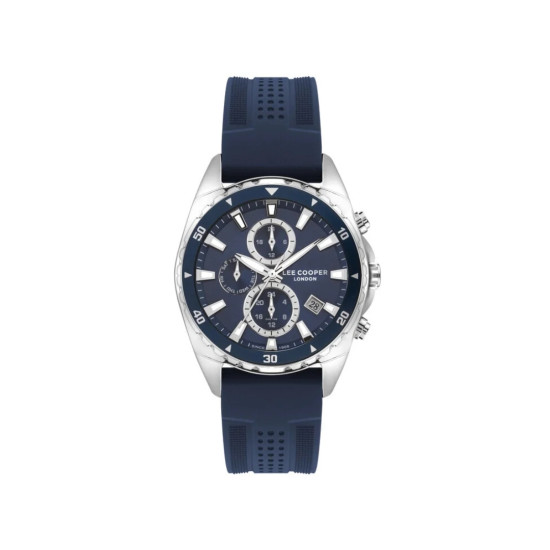Lee Cooper London LC07527.399 muški sat Classic Line Multifunkcionalni Elegant Midnight Blue Dial 44mm
