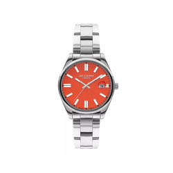 Lee Cooper London LC07566.380 unisex Coral Red Dial 36mm