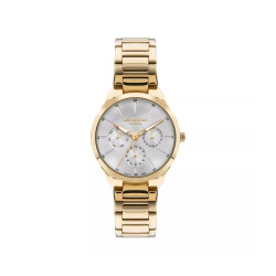 Lee Cooper London LC07643.130 ženski sat Timeless Classic Multifunkcionalni Sportsko-Elegantan Gold Tone White Sunray Dial 36mm