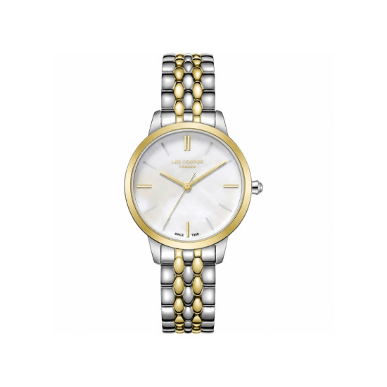 Lee Cooper London LC07941.220 ženski sat Elegant Two Tone Mother of Pearl Dial 33mm