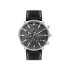 Lee Cooper London LC07943.351 muški sat Retro Chronograph Black Dial 46mm kožni kaiš