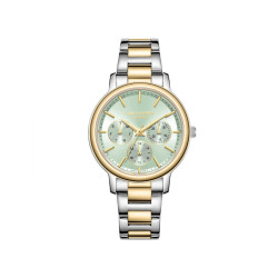 Lee Cooper London LC07946.280 ženski sat Multifunction Two Tone Light Mint Sunray Dial 35mm