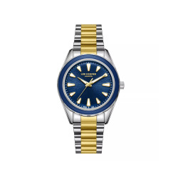 Lee Cooper London LC08053.290 ženski sat Royal Blue Power-Two Tone | L Size -36mm Strong Character