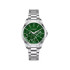 Lee Cooper London LC08141.370 ženski sat Multifunction Sport Elegance Silver Tone Green Dial 34mm