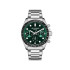Lee Cooper London LC08215.370 muški sat Multifunkcionalni Active Classic Silver Tone Stainless Steel Fresh Green Dial 42mm