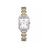 Lee Cooper London LC08232.220 ženski sat Vintage Elegance Two Tone pravougaono kućište White Dial Roman Numerals