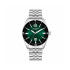 Lee Cooper London LC08281.360 muški sat Classic Date Jubilee Bracelet Sunray Emerald Green Dial 42mm