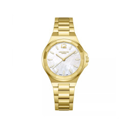 Lee Cooper London LC08286.120 ženski sat Minimal Gold Tone Mother of Pearl Dial 32mm