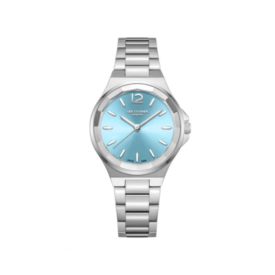 Lee Cooper London LC08286.300 ženski sat Minimal Fresh Light Turquoise Sunray Dial 32mm