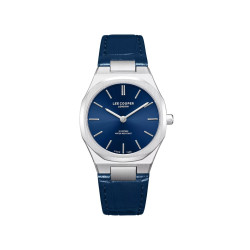 Lee Cooper London LC08337.399 ženski sat Slim Elegant Sunray Blue Dial 31mm kožni kaiš - tanak i elegantan sat