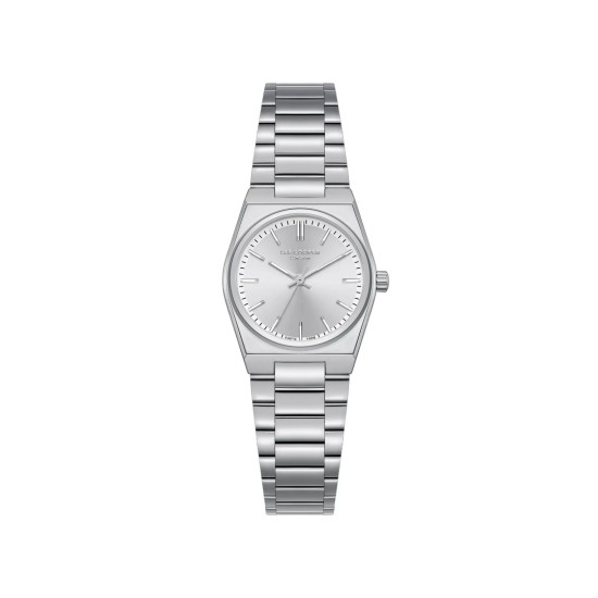 Lee Cooper London LC08362.330 ženski sat Vintage Geometric Case Silver Tone Sunray Dial 25mm