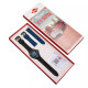 Lee Cooper London LC08364.091 muški sat City Sport Set Silicone Black Deep Blue Gradient Dial 44mm POKLON IDEJA