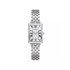 Lee Cooper London LC08366.320 ženski sat Vintage Elegance pravougaono kućište Silver Tone Roman Numerals White Dial