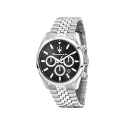 Maserati R8853151022 muški sat Attrazione 43mm Chronograph Black Dial Jubilee Bracelet Edition
