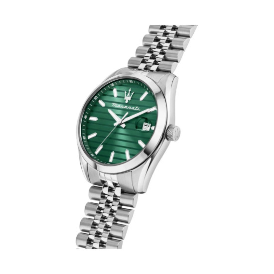 Maserati R8853151027 muški sat Attrazione Classic 43mm Emerald Green Dial Jubilee Bracelet Edition