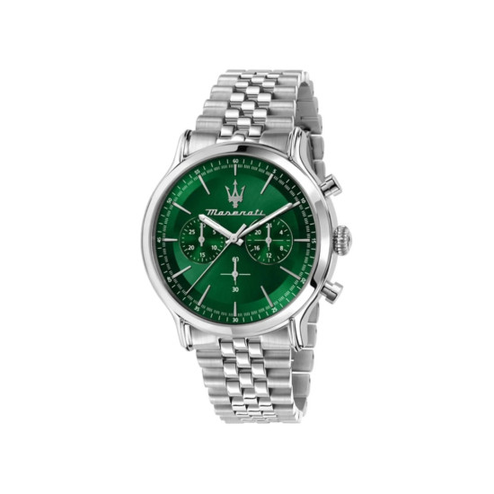 Maserati R8873618033 muški sat Epoca Chronograph 42mm Emerald Green Dial Jubilee Bracelet Edition 10ATM Bestseller