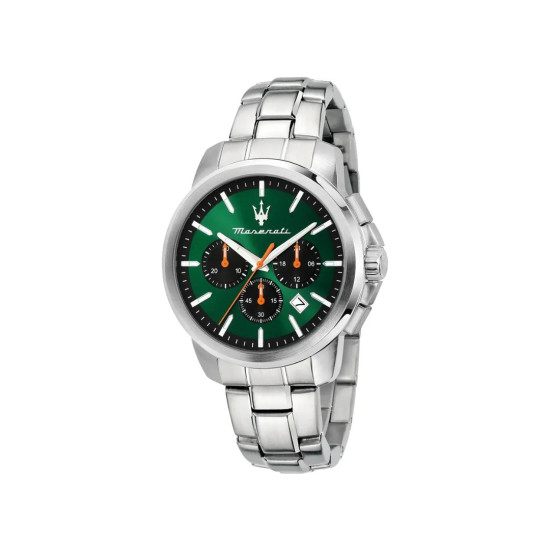 Maserati R8873621043 muški sat Successo 42mm Chronograph Fresh Green Orange detail