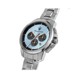 Maserati R8873621044 muški sat Successo 42mm Chronograph Sky Blue Dial
