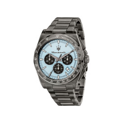 Maserati R8873652004 muški sat Velocitá 43mm Chronograph Special Edition Gun Metal Azure Blue Dial 10ATM