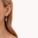 Michael Kors MKJ8293MC710 minđuše Premium Gold Tone Malachite Green detail