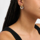 Michael Kors MKJ8533931 minđuše Premium Brass Two Tone Zirconia 16mm