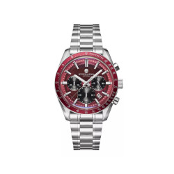 Scotch & Soda SSM.102D muški sat Urban Chronograph Wine Dial 43mm