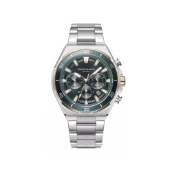 Scotch & Soda SSM.118B muški sat Classic Chronograph Rose Gold Accents 45mm 10ATM