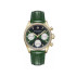 Scotch & Soda Amsterdam SSW.121D ženski sat Emerald Royale Green Sunray Multifunction Crystal BezelGold Tone Croco kožni kaiš 35mm