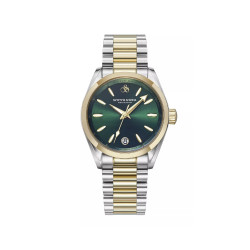Scotch & Soda Amsterdam SSW.123C ženski sat Classic Two Tone Deep Green Sunray Dial 34mm