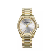 Scotch & Soda Amsterdam SSW.123D ženski sat Classic Neutral Gold Tone Silver Sunray Dial 34mm