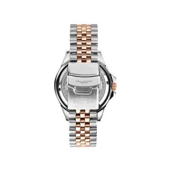 Sector R3223161014 muški sat Automatic Rose Gold Detail Jubilee Bracelet Edition Series 230 10ATM Black Dial 43mm