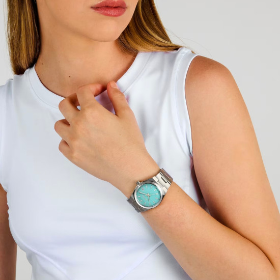 Sector R3253301503 ženski sat Lady Petite 34mm Analog Silver Collection C300 Turquoise Dial