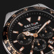 Sector R3273661031 muški sat Black Sport 43mm Chronograph Two Tone Rose Gold 230 Series Jubilee Bracelet Edition 10ATM