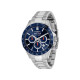 Sector R3273661037 muški sat Chronograph Collection 230 Orange Details Marine Blue Dial 43mm 10ATM Bestseller