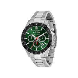 Sector R3273661048 muški sat Green Sport 43mm Chronograph 230 Series 10ATM