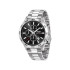 Sector R3273778010 muški sat Chronograph Classic Sport Silver Stainless Steel Sunray Black Dial 45mm