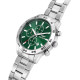 Sector R3273778012 muški sat Chronograph Classic Sport Silver Stainless Steel Sunray Green Dial 45mm
