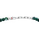 Sector SAGJ38 muška narukvica Marine Agate Green Stone Stainless Steel