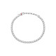 Sector SANN46 muška narukvica Tennis White Crystals Stainless Steel 22cm