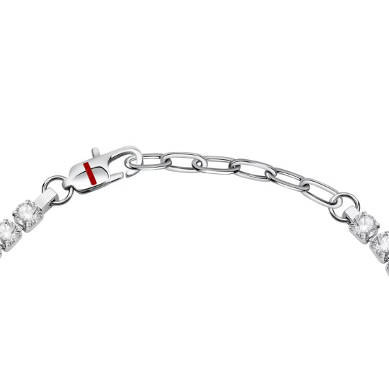 Sector SANN46 muška narukvica Tennis White Crystals Stainless Steel 22cm