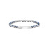 Sector SZV73 muška narukvica ARM Ring Bandy Bestseller Silver Stainless Steel Blue Detail