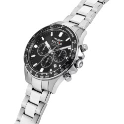 Sector R3273661054 muški sat Black Sport 43mm Chronograph 230 Series 10ATM