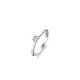 TI SENTO 12110ZI/56 prsten Classic White Zirconia 5mm Sterling Silver 925 Platinum Plated Veličina 56